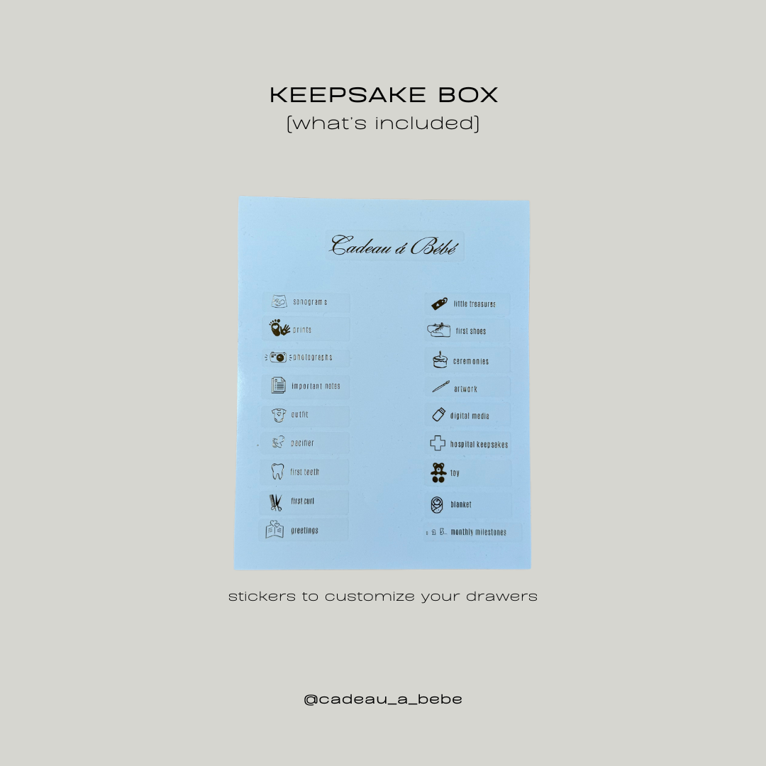 Baby Keepsake box